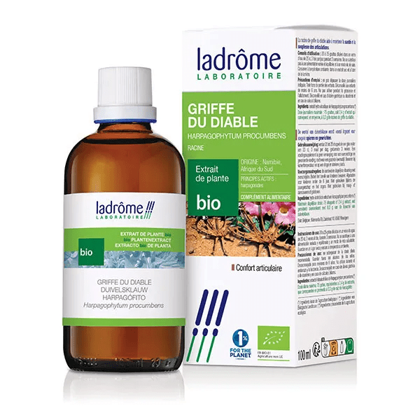 Extrait de plante Griffe du Diable Racine Bio 100ml