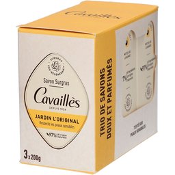 Cavailles Savon Surgras Jardin l'Original x3