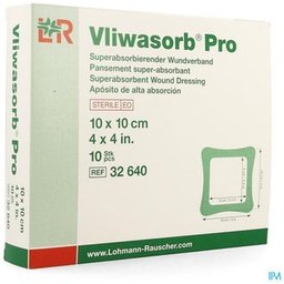 Pro Apósito Estéril Super Absorbente 10x10cm 10uds