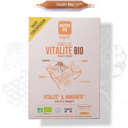 Ampoules Complexe Vitalité Bio 20x15ml