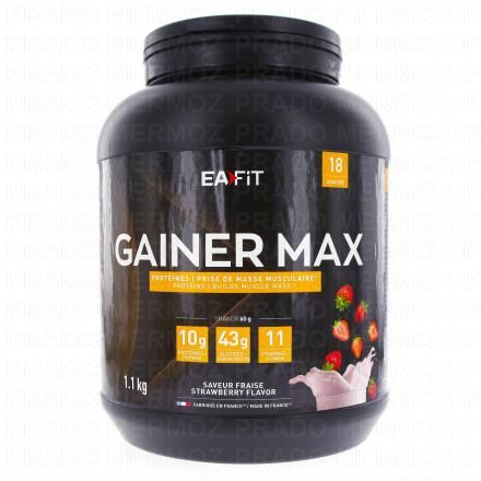 Gainer Max fraise pot de 1.1 kg