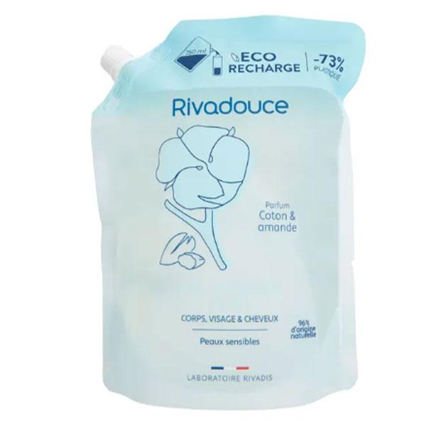 Eco-recharge Gel douche Coton & Amande 750ml