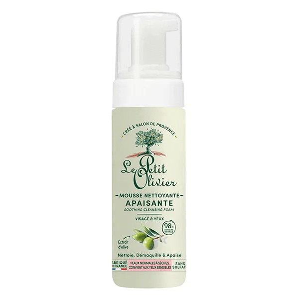 Mousse Nettoyante Extrait D'Olive 150ml