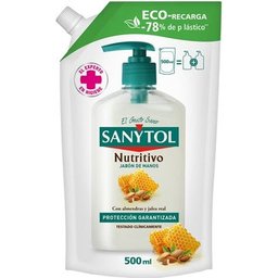 Savon Antibactérien Nourrissante Eco Recharge 500ml