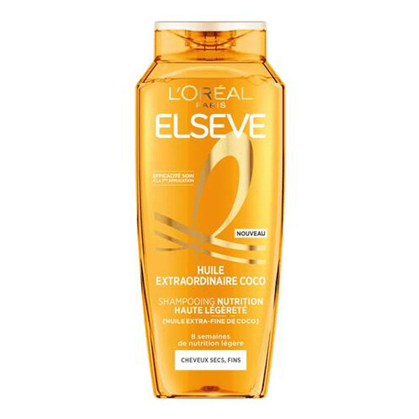 Elseve Huile Extraordinaire Shampooing Nutrition Haute Légèreté 250 ml