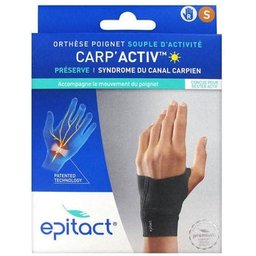 Carp'activ Orthèse Poignet Souple d'Activité Droite Taille S