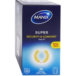 Super Security & Comfort Preservativo Easy Fit 24uds