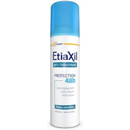 - Déodorant Anti-transpirant -  Traitement Transpiration Modérée - Aisselles - Protection 48h - Aérosol - Fabriqué en France - 150 ml