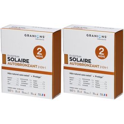 Granions Oligo'Sun Solaire Autobronzant 2-en-1 Format 1 mois