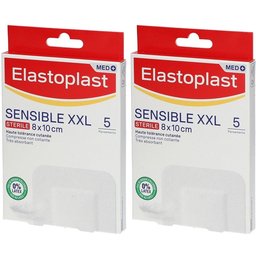 Elastoplast MED Pansements Sensibles XXL 8 x 10 cm