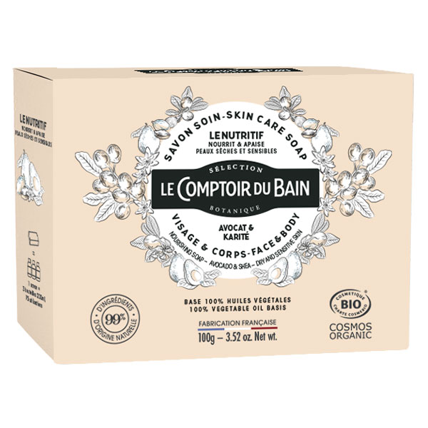 Savon Soin Nutritif Bio 100g