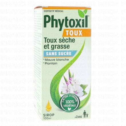 Sirop toux sèche et grasse sans sucre 100ml