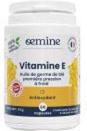 Vitamine E Antioxydant 60 Capsules - Pot 1