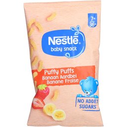 Nestlé Baby Snack Puffy Puffs Banane Fraise