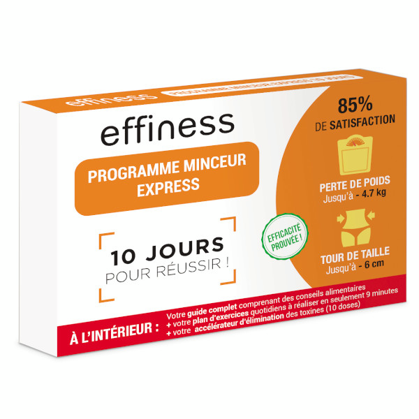 Effiness Programme Minceur Express 10 Monodoses