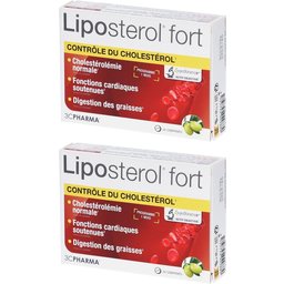 3C Pharma Liposterol Fort – Complément pour le cholestérol et la santé cardiovasculaire