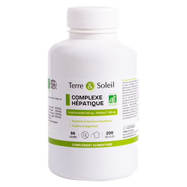 Complexe Hepatique Bio - Boîte de 200 gélules