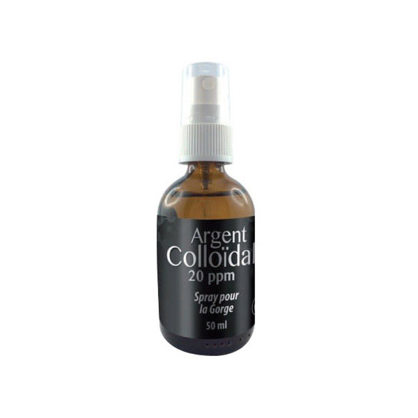 Spray Gorge Argent Colloïdal 20ppm 50ml