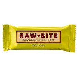Raw Bite Barre Biologique Citron Épicé 50g