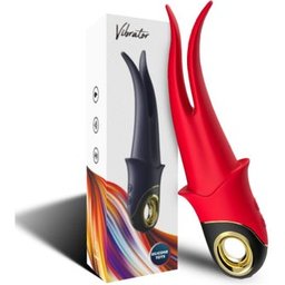 Shadow Vibromasseur Pince Rouge 1ut