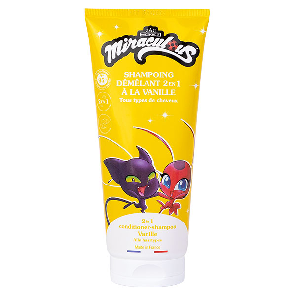 - Shampoing Démêlant Miraculous 3 En 1 Vanille 200ml