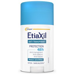 - Déodorant Anti-transpirant -  Traitement Transpiration Modérée - Aisselles - Protection 48h - Stick - 40 ml