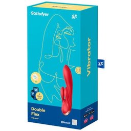 Double Flex Vibreur Rouge 1ut