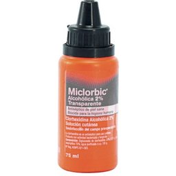 Chlorhexidine Alcoolique 2% Incolore 75ml