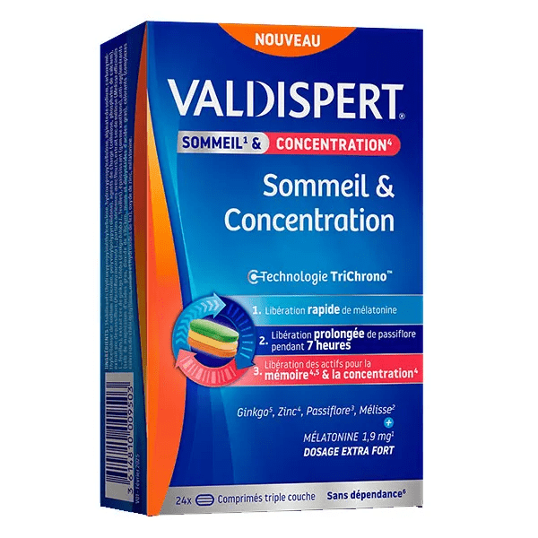 Sommeil & Concentration 24 comprimés