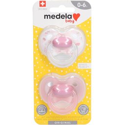 Medela Sucette Original Rose 0-6 Mois