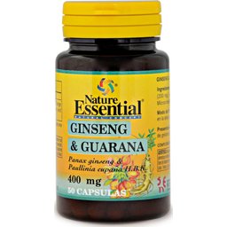 Ginseng et guarana 50 gélules