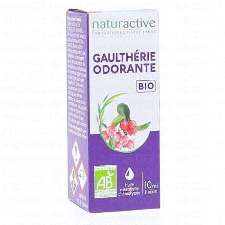 Huile Essentielle Bio Gaulthérie Odorante flacon 10ml