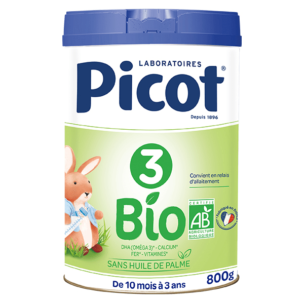 Bio Lait Croissance 3ème Âge 800g