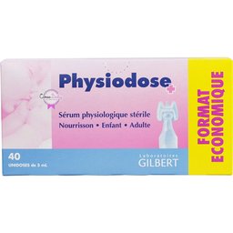 Physiodose Bebé Sérum 40x5ml