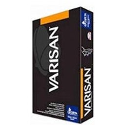 Varisoft 2 Bas Mixte Semi Opaque Noir Taille 2N 1 Paire