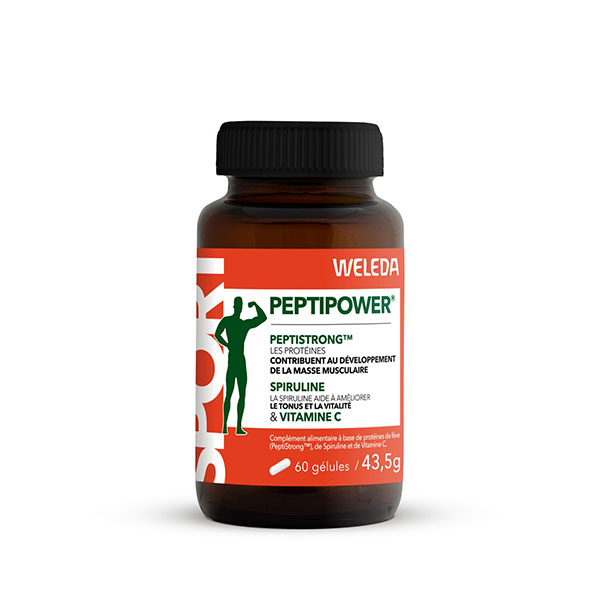 Complément alimentaire PeptiPower® - 60 gélules