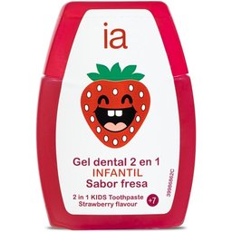 Gel Dentaire Enfants 2 En 1 Fraise 75ml
