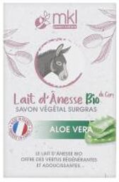 Ls13 Savon Surgras Lait d'Ânesse Bio 100 g Aloe Vera - Boîte 100 g