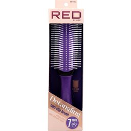 7 Row Detangle Brush Purple 1ut