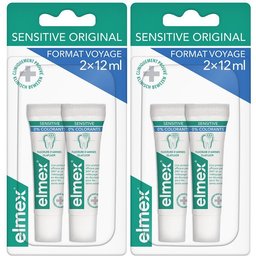 Elmex® Sensitive Dentifrice tubes de voyage