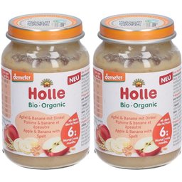 Petit pot aux fruits bio Pomme & banane et épeautre