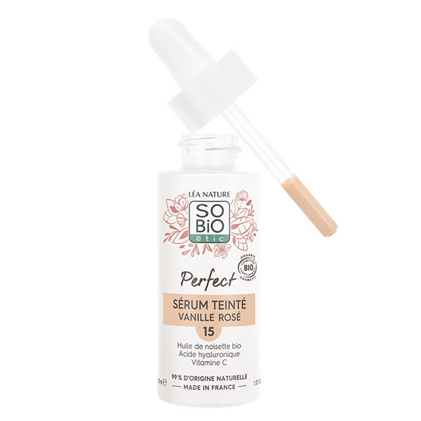 Léa Nature So Bio Étic Sérum teinté n°15 Vanille Rosé bio 30ml