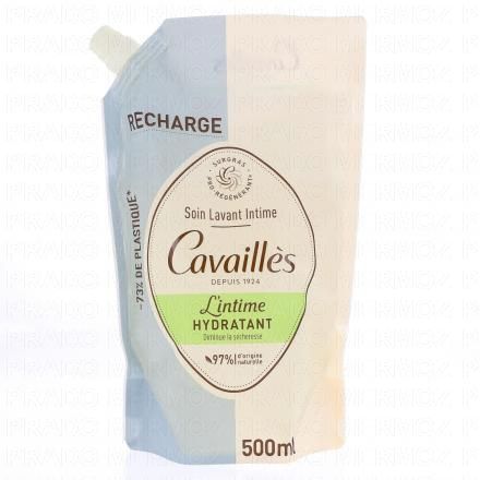 CAVAILLES Soin Lavant Intime Hydratant eco recharge 500ml