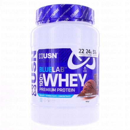 100% Premium Whey precision complete saveur chocolat pot 908g