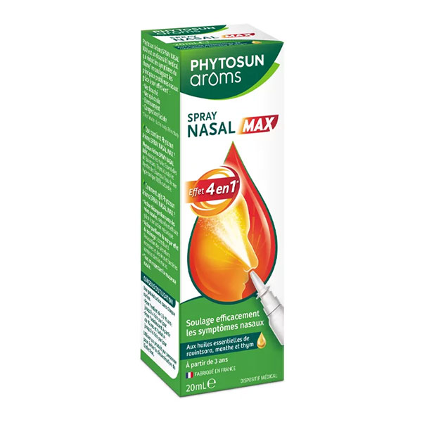 Spray Nasal Max 4en1 aux Huiles Essentielles 20ml
