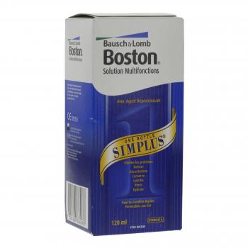 BOSTON Solution multionctions simplus lentilles rigides flacon 120ml
