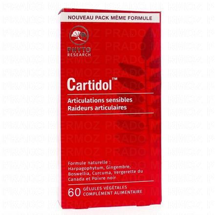 Cartidol gélules végétales x 60