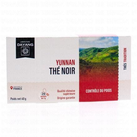 Thé noir de chine 20 sachets