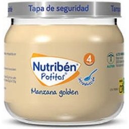 Nutriben Potito Home To Apple Fruit Golden 120gr