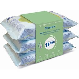 Lingettes Nettoyantes Avocat Bio 3x60uts